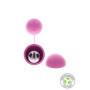 Palline vaginali BIO per massaggio pavimento pelvico Sphere Balls pink