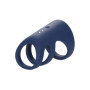 Anello fallico vibrante triplo in silicone Rechargeable Triple Cock Cage