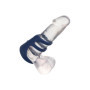 Anello fallico vibrante triplo in silicone Rechargeable Triple Cock Cage