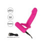 Vibratore anale indossabile con anello fallico vibrante in silicone Double Diver