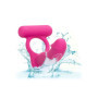 Vibratore anale indossabile con anello fallico vibrante in silicone Double Diver