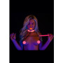 Collare con guinzaglio bondage Collar and Chain Leash glow in the dark