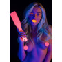Sculacciatore bondage glow in the dark sexy mistress paletta sadomaso spanker
