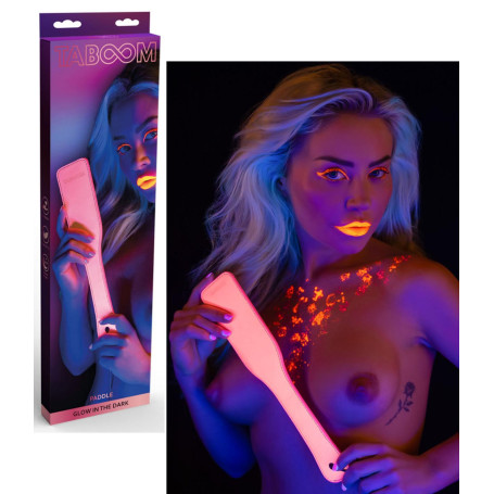 Sculacciatore bondage glow in the dark sexy mistress paletta sadomaso spanker