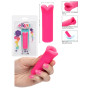 Vibratore vaginale clitordire piccolo bocca realistica in silicone Kyst Lips fucsia