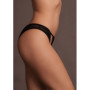 Mutanda donna intimo aperto sexy slip nero trasparente ragazza Milou