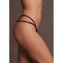 Perizoma intimo donna a vita bassa sexy slip mutanda G string tanga Ella