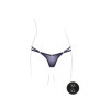 Perizoma intimo donna a vita bassa sexy slip mutanda G string tanga Ella