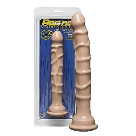 Dildo anale con ventosa Slimline Dong with Suction Cup 20 cm Vanilla
