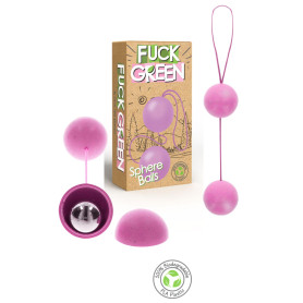Palline vaginali BIO per massaggio pavimento pelvico Sphere Balls pink
