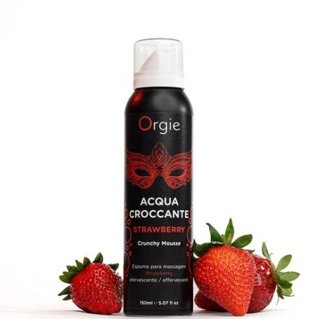 Olio per massaggi erotici afrodisiaco gel crema stimolante ACQUA CROCCANTE ORGIE