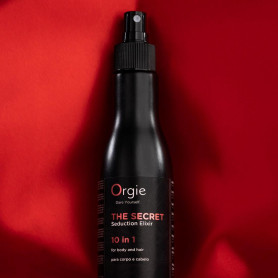 Spray afrodisiaco 10in1 ai feromoni crema lozione profumo corpo capelli sensuale