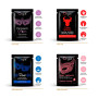 Kit gel stimolante vaginale pene olio per massaggi commestibile Orgie The play set
