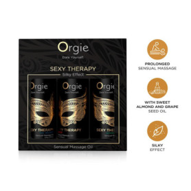 Olio professionale per massaggi erotici coppia SEXY THERAPY MINI SIZE COLLECTION