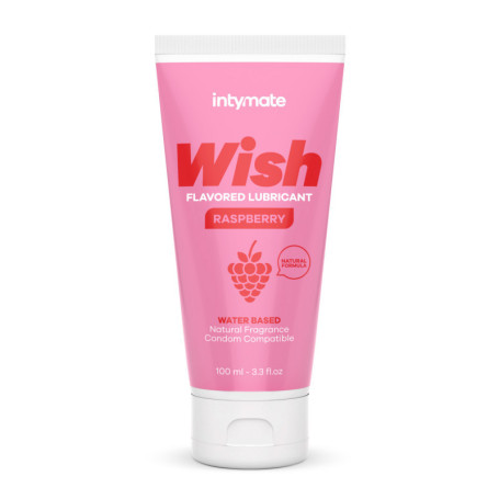 Lubrificante intimo aromatizzato vaginale anale Intymate Wish Raspberry 100 ml