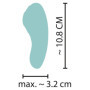 Vibratore per slip in silicone vaginale clitoride RC Panty Vibrator
