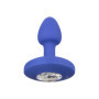 Butt Plug vibrante Vibrating Probe Small Blu