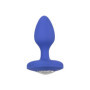 Butt Plug vibrante Vibrating Probe Medium Blu