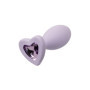 Plug anale con pietra FIRST TIME CRYSTAL BOOTY DUO VIOLA