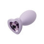 Plug anale con pietra FIRST TIME CRYSTAL BOOTY DUO VIOLA