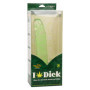 Fallo realistico vaginale anale con ventosa I Leaf Dick Glow Dildo