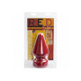 Plug anale maxi The Challenge Butt Plug Extra Large Red