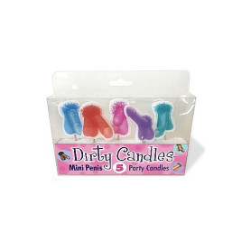 Candeline divertenti per feste Dirty Penis Candles