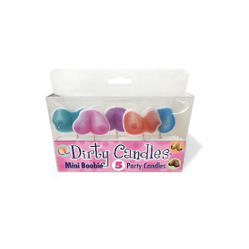 Candeline divertenti per feste Dirty Boob Candles
