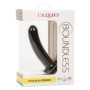 Dildo anale vaginale con ventosa in silicone Boundless 6/15.25cm Ridged