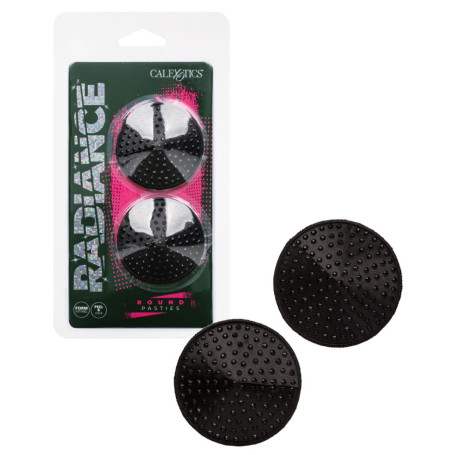 Copri capezzoli con strass fetish Round Gem Pasties