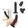 Dildo in silicone con ventosa vaginale anale Boundless 7/17.75cm Smooth