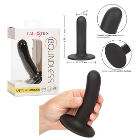 Dildo piccolo con ventosa vaginale anale in silicone Boundless 4.75/12cm Smooth