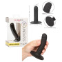 Dildo anale vaginale con ventosa in silicone Boundless 4.75/12cm Ridged