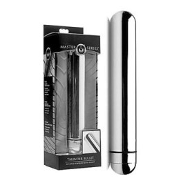 Vibratore classico vaginale anale Thunder Bulet-XL Ultra Powered Silver Bullet