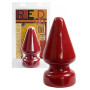 Plug anale maxi The Challenge Butt Plug Extra Large Red