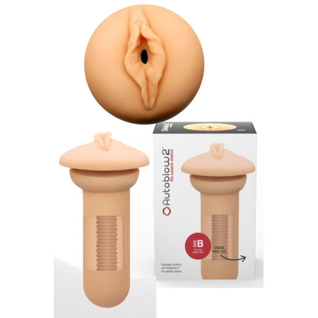 Guaina di ricambio per masturbatore Autoblow 2+ Vagina Sleeve B