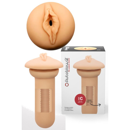 Guaina di ricambio per masturbatore Autoblow 2+ Vagina Sleeve C