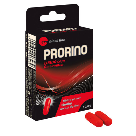 Pastiglie stimolanti sessuali femminili Prorino Libido Caps her 2pcs