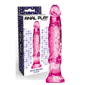 Dildo realistico piccolo anale con ventosa Anal Starter 6 Inch pink