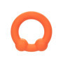 Anello fallico ritardante in silicone Alpha Dual Ball Ring