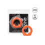 Anello fallico ritardante in silicone Alpha Dual Ball Ring