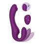 Vibratore vaginale anale in silicone Strapless Strap-On Pulse Vibe