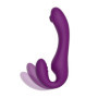 Vibratore vaginale anale in silicone Strapless Strap-On Pulse Vibe