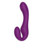 Vibratore vaginale anale in silicone Strapless Strap-On Pulse Vibe