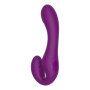 Vibratore vaginale anale in silicone Strapless Strap-On Pulse Vibe