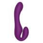 Vibratore vaginale anale in silicone Strapless Strap-On Pulse Vibe