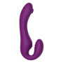 Vibratore vaginale anale in silicone Strapless Strap-On Pulse Vibe