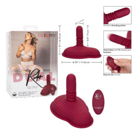 Massaggiatore vibrante mini dildo vaginale anale clitoride Dual Rider Thrust and Grind