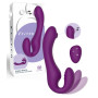 Vibratore vaginale anale in silicone Strapless Strap-On Pulse Vibe