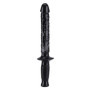 Dildo realistico maxi con manico vaginale anale The Manhandler 14.5 Inch black